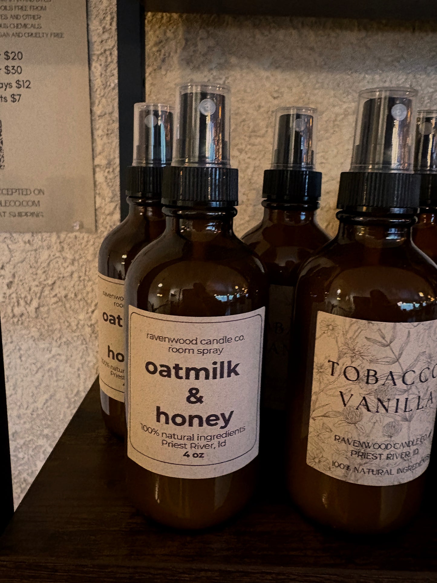 Oatmilk & Honey Room Spray 4 oz