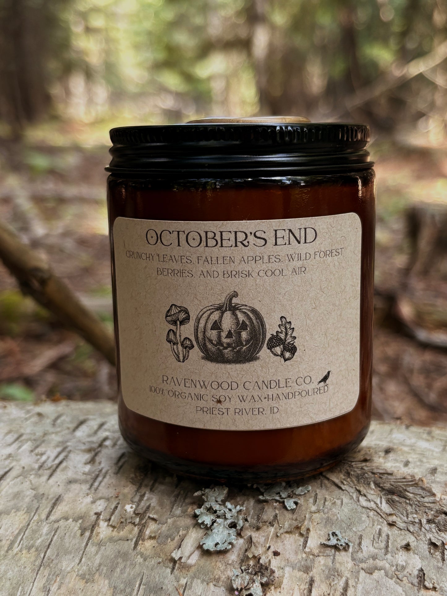 October’s End Soy Candle 7 oz.