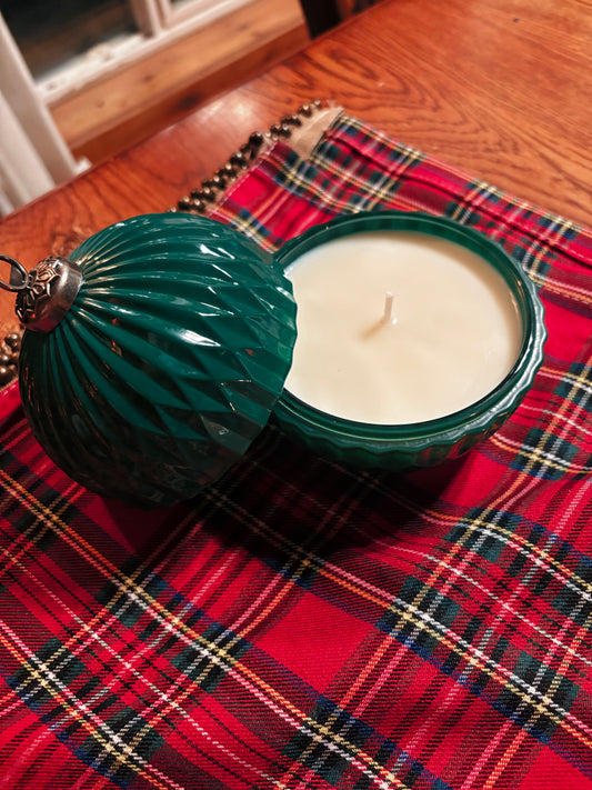 Limited Edition Green Glass Ornament