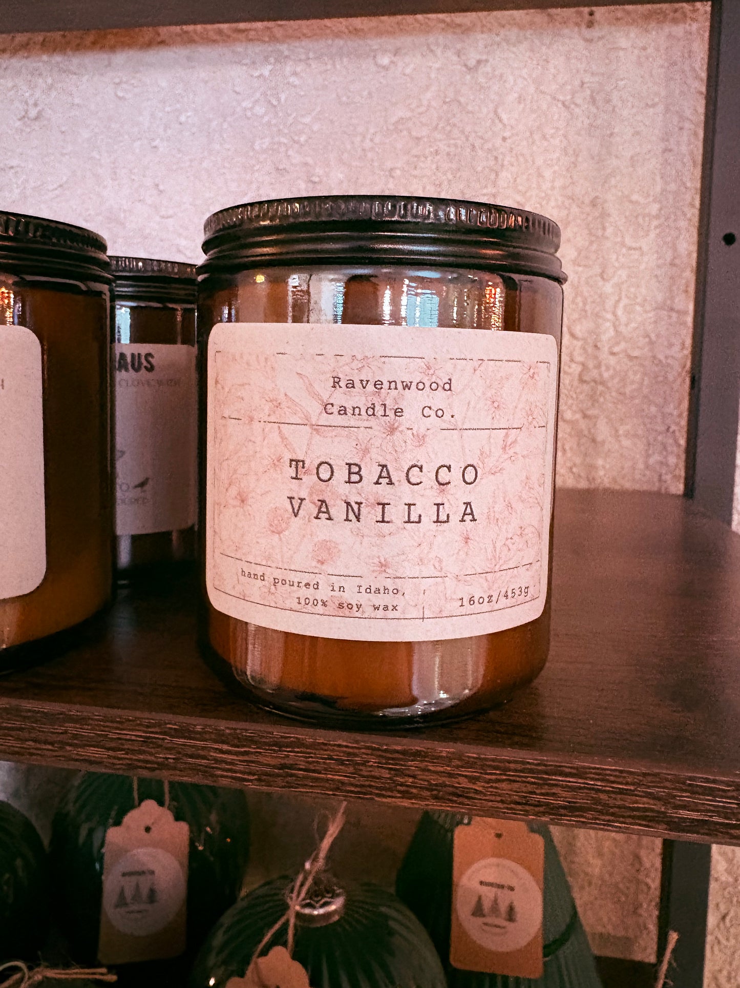 Tobacco Vanilla Soy Candle 7 oz