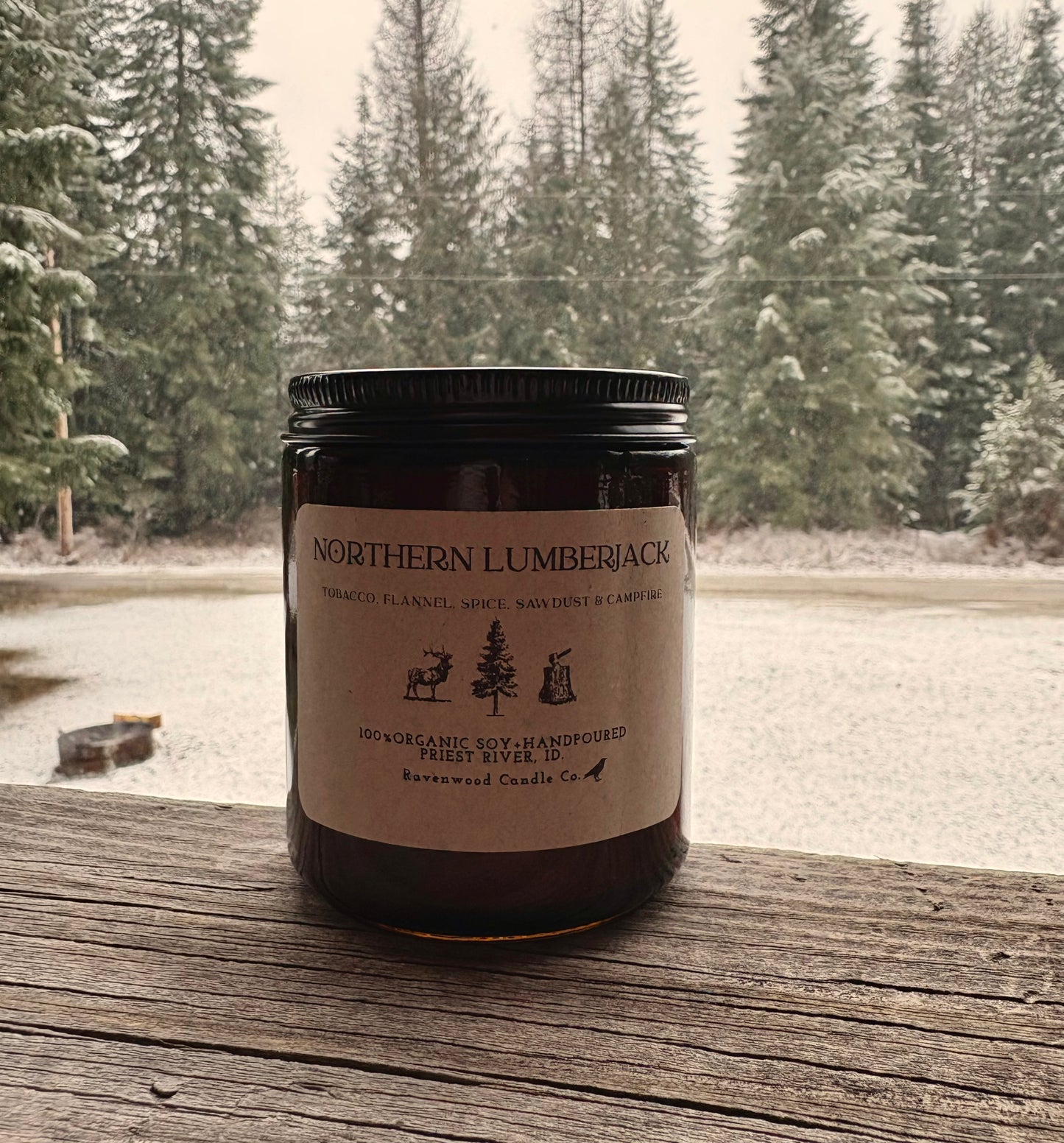 Northern Lumberjack Soy Candle 7oz.