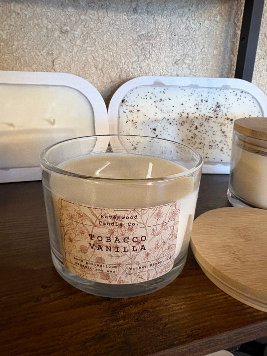 Tobacco Vanilla Soy Candle 14 oz