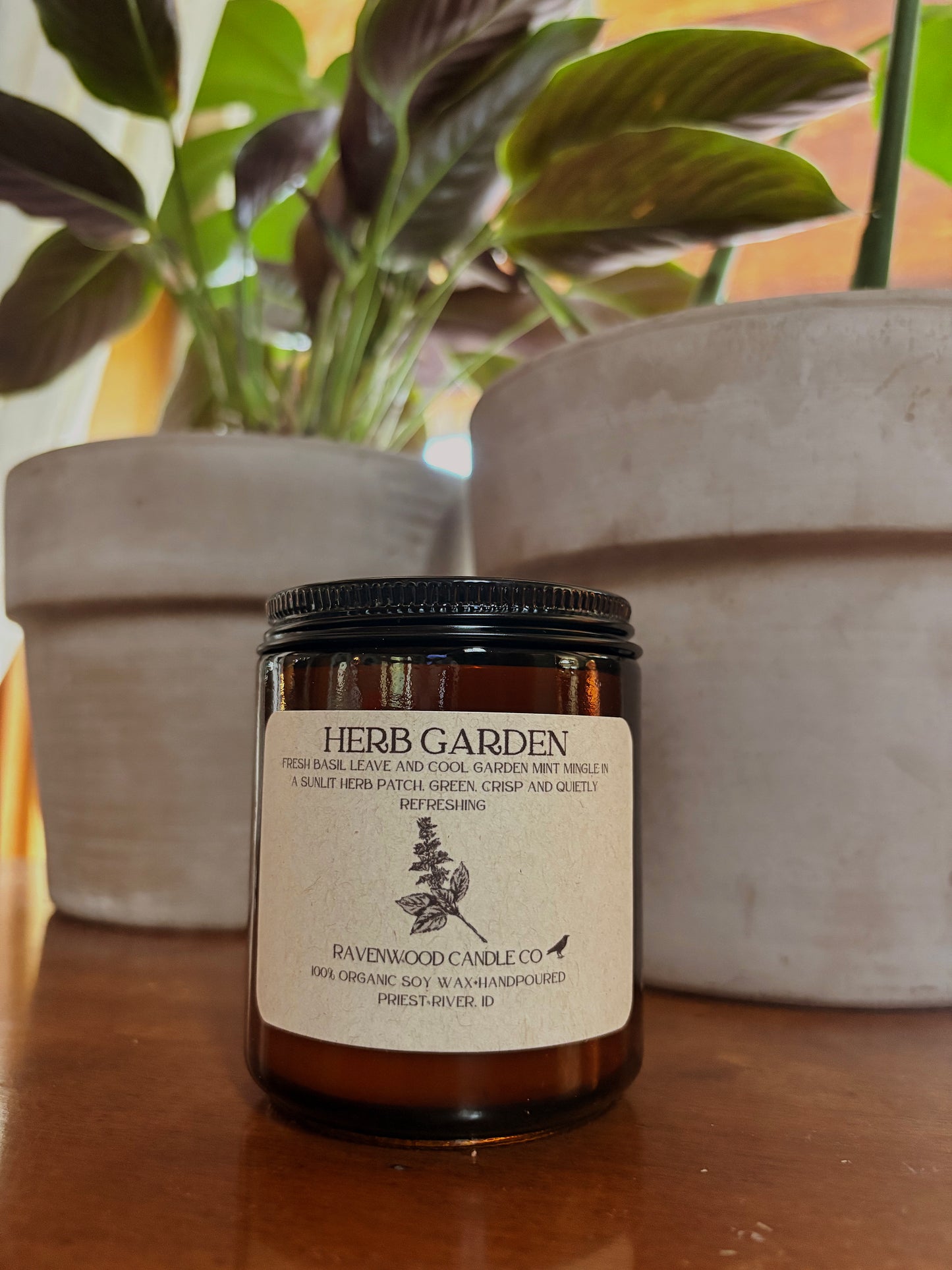 Herb Garden Soy Candle 7oz.