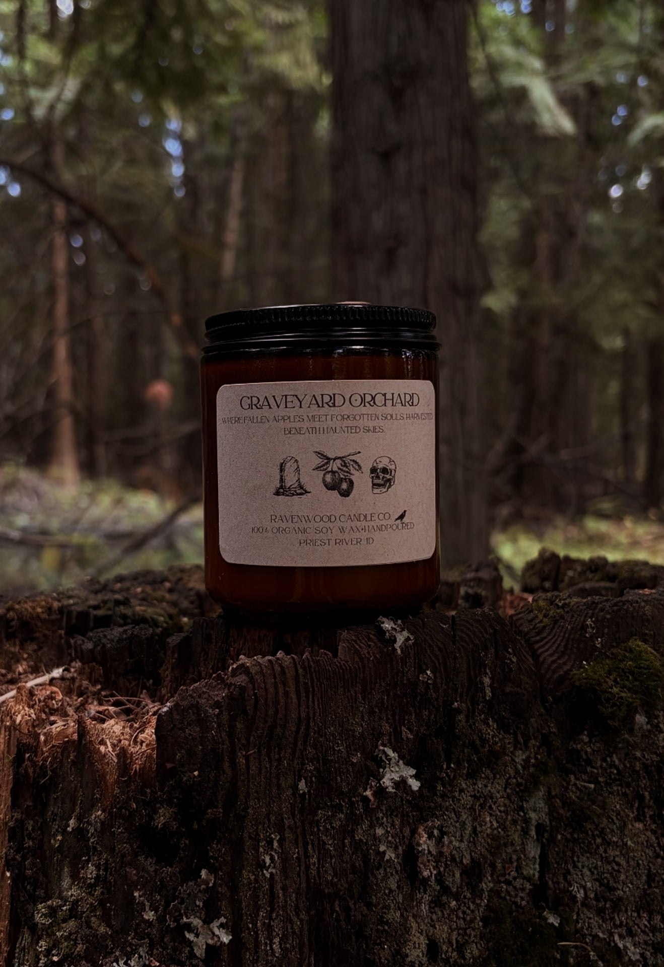 Graveyard Orchard Soy Candle 7 oz.